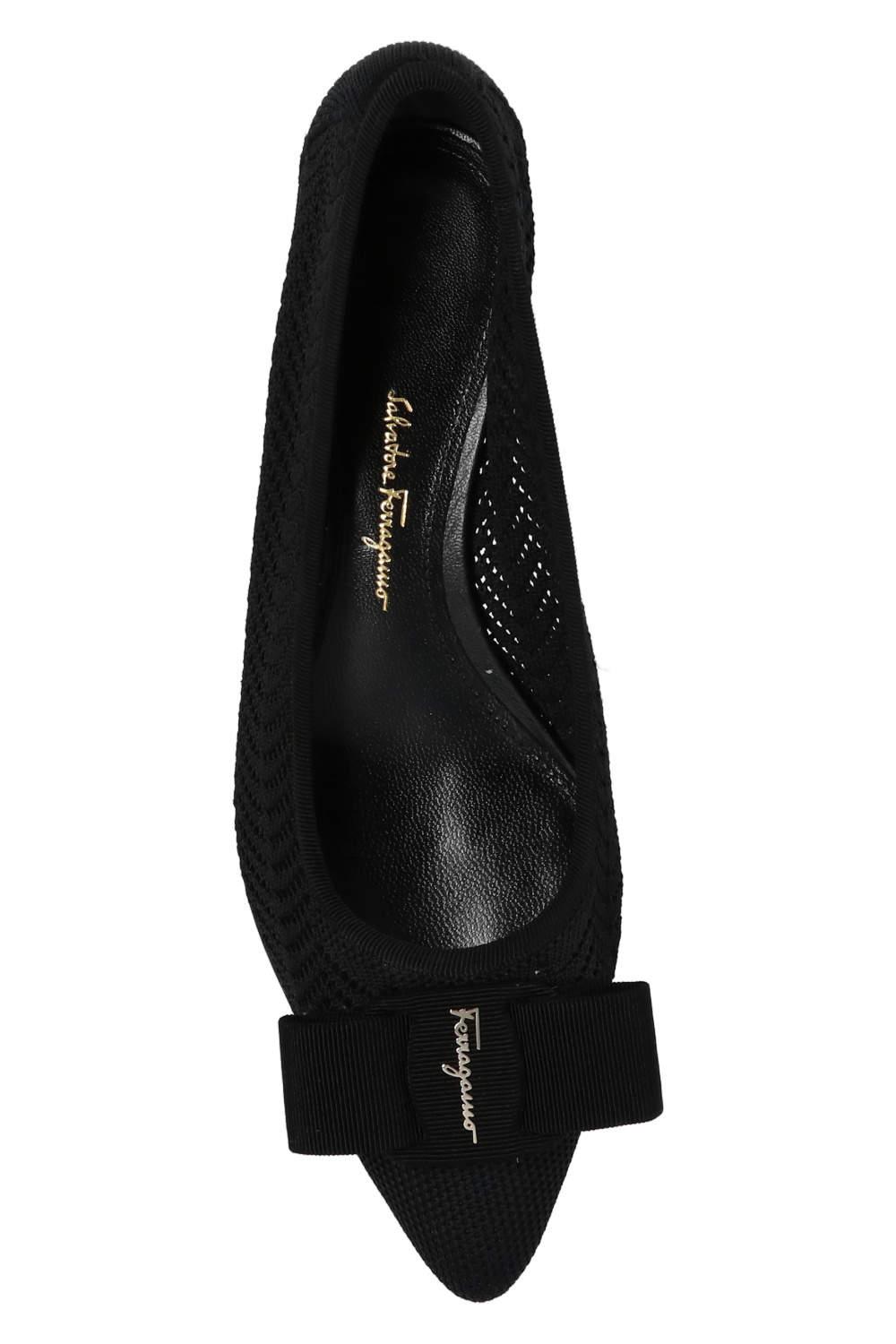 Salvatore Ferragamo ‘Viva Knit’ ballet flats